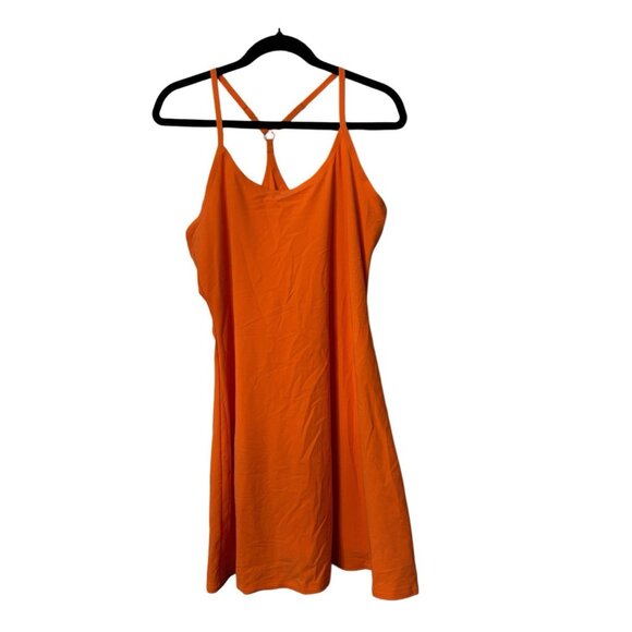 Outdoor Voices Womens Peach Athletic Exercise Dress, Size Small, Built in Shorts - Picture 2 of 7